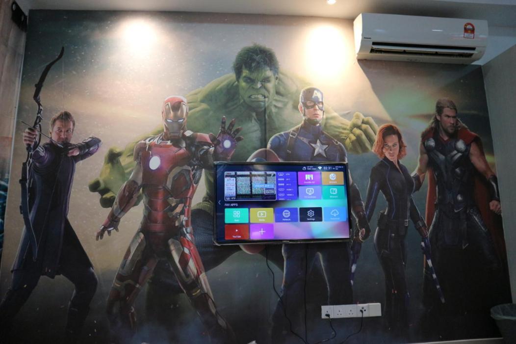 Vince'S Icity Soho Homestay Water Park Red Carpet Shah Alam Light City Central Bagian luar foto